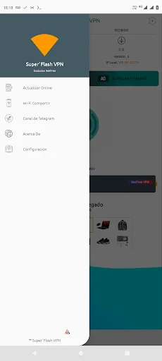 Download Super Flash VPN Terbaru – Aplikasi VPN Aman Tercepat - Screenshot 4